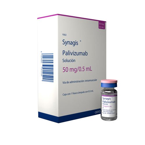 SYNAGIS ® (palivizumab) injection, for intramuscular use.