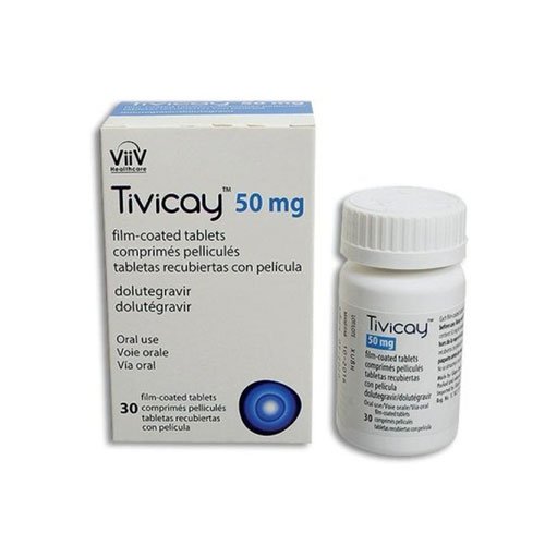 TIVICAY (dolutegravir) Tablets for Oral Use.
