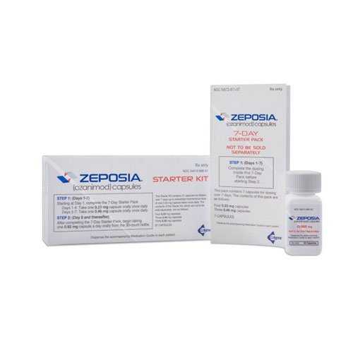ZEPOSIA ® (ozanimod) capsules, for oral use.